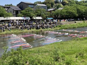 石川県金沢市の鯉流し