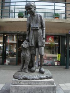 フランダースの犬の銅像