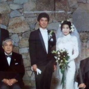佐藤浩市と広田亜矢子の結婚写真