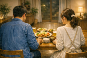 家庭の温かい雰囲気