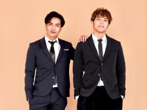 北村一輝と息子・北村将清の２ショット写真