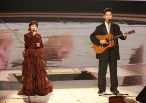 ハンバートハンバートの紅白出場字の写真