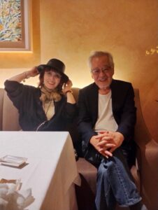 三田佳子と高橋康夫夫妻の２ショット写真