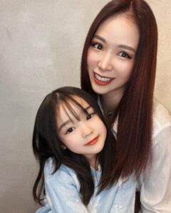 紅蘭と娘