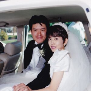 松本伊代の結婚写真