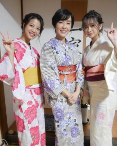 早見優と娘の3ショット