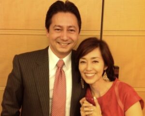 早見優と夫・福田富雄の２ショット写真