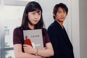 反町隆史と松嶋菜々子のGTO共演写真