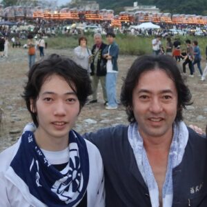 秋川雅史と息子・風雅
