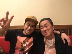 佐藤B作と佐藤銀平の親子写真