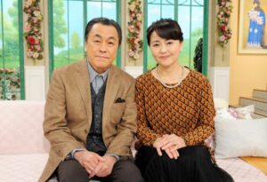 佐藤B作とあめくみちこの２ショット写真