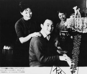 ママと良重とヒデ坊と番組出演写真