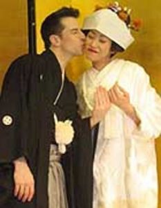 パックンと妻の結婚写真