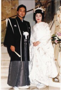 太川陽介と藤吉久美子の結婚写真